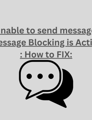 Message Blocking is Active