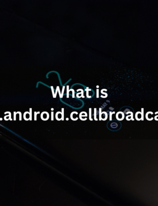 What is com.google.android.cellbroadcastreceiver